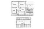 Etagenwohnung Ritterhude - 3 Zimmer, 83 m&sup2;, 900&euro; | Angebot:26606681