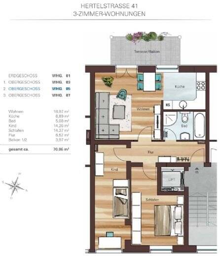 NEU - Eine Wohnoase an den Elbauen mit eigenem Garten 3 zimmer