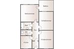 Etagenwohnung Schleiz - 3 Zimmer, 68 m&sup2;, 480&euro; | Angebot:24873727