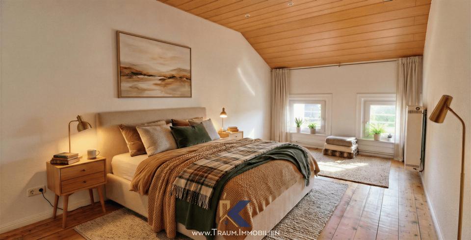 Dachgeschoßwohnung Mühlhausen (Thüringen) - 3 Zimmer, 86 m&sup2;, 395&euro; | Angebot:25414353