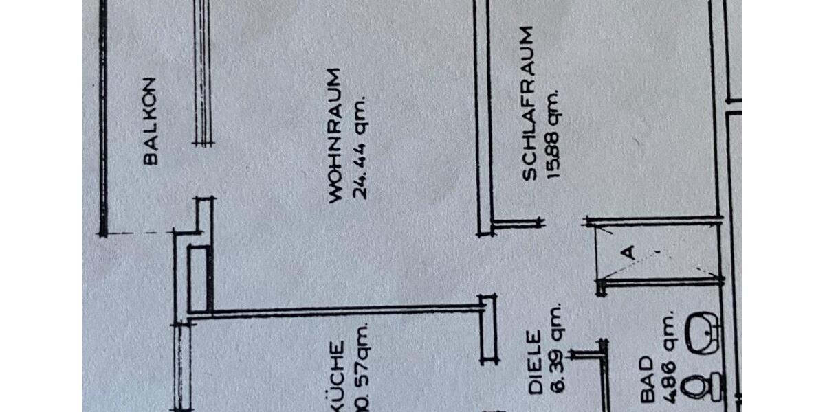 Etagenwohnung Hochheim am Main - 1 Zimmer, 65 m&sup2;, 1.030&euro; | Angebot:25933541