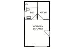 Erdgeschoßwohnung Trier Kürenz - 1 Zimmer, 24 m&sup2;, 360&euro; | Angebot:26432372