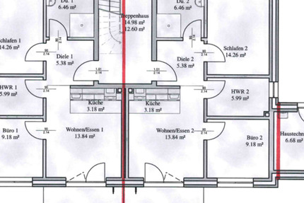 Schöne Neubau-3 Zi-EG-Wohnung in Lunden - Erstbezug 3 zimmer