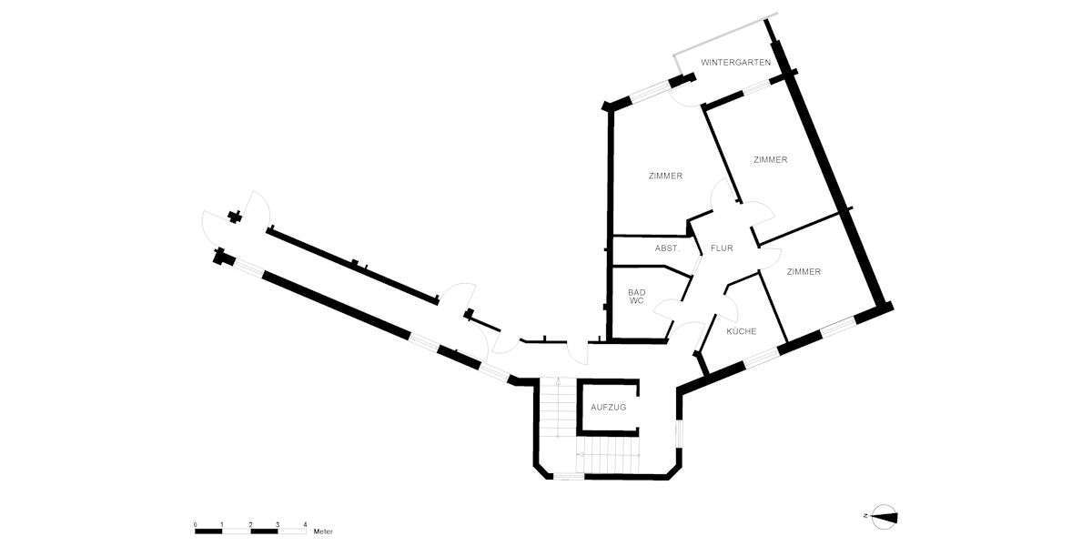 Etagenwohnung Oldenburg Eversten - 3 Zimmer, 78 m&sup2;, 710&euro; | Angebot:26093759