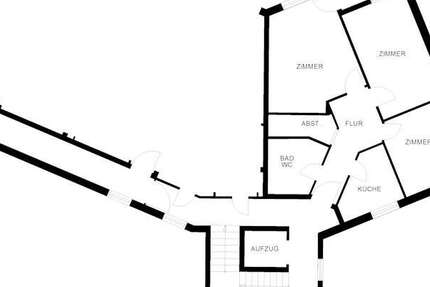 Wohnung Oldenburg Eversten - 3 Zimmer, 78 m&sup2;, 710&euro; | Angebot:26093759