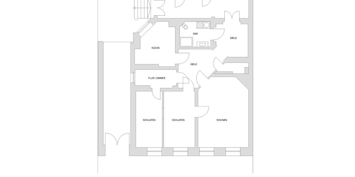 Erdgeschoßwohnung Reichenbach im Vogtland - 3 Zimmer, 100 m&sup2;, 700&euro; | Angebot:26102377