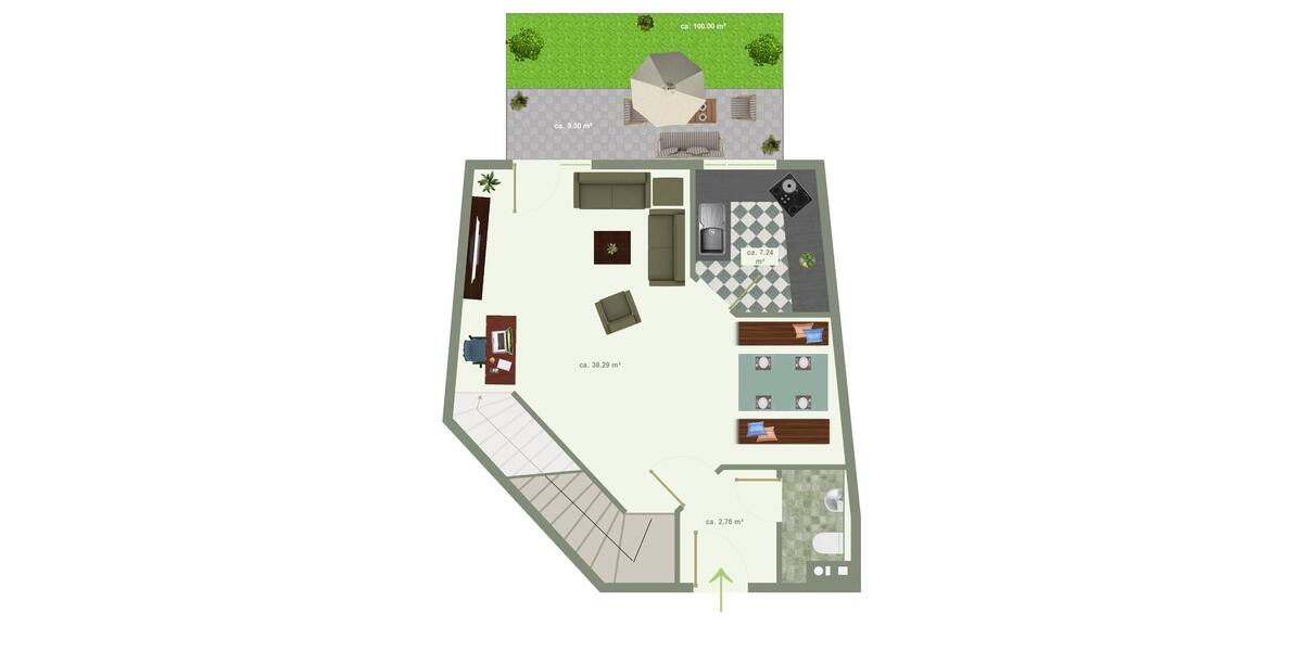 Wohnen auf Zeit Wackersdorf - 3 Zimmer, 95 m&sup2;, 98&euro; | Angebot:24152548