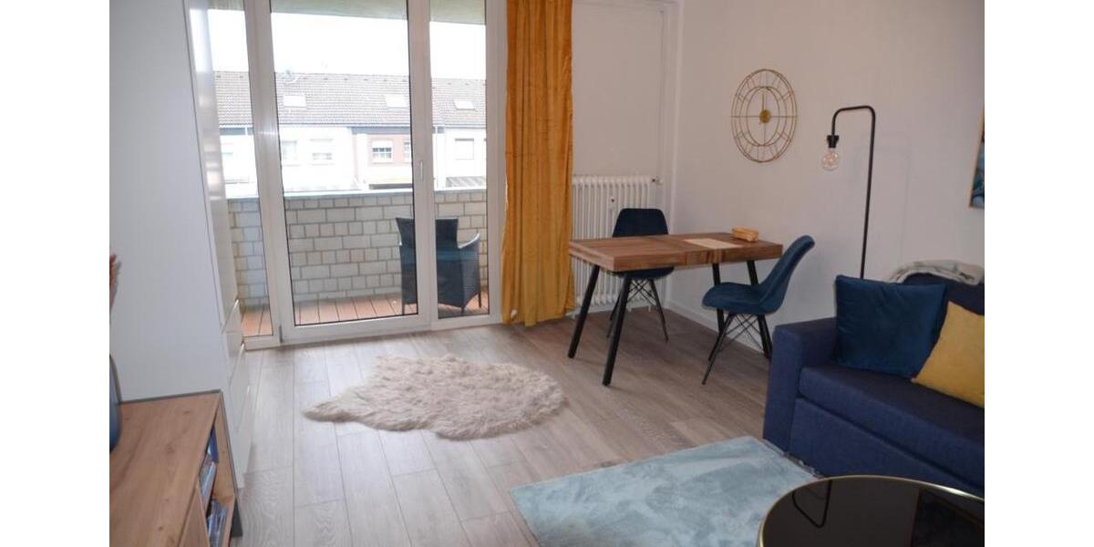 Modernes & voll möbliertes 1-Zimmer-Apartment mit Balkon in Bonn 1 zimmer