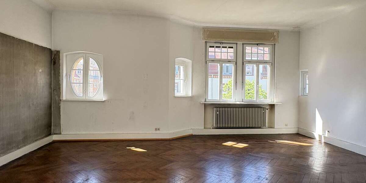 Etagenwohnung Karlsruhe Beiertheim-Bulach - 4 Zimmer, 144 m&sup2;, 1.224&euro; | Angebot:26638700