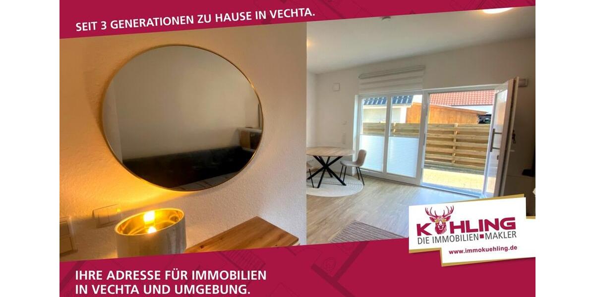 Erdgeschoßwohnung Diepholz - 1 Zimmer, 28 m&sup2;, 345&euro; | Angebot:25854324