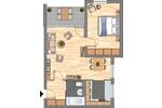 Etagenwohnung Wuppertal Gemarkung Vohwinkel - 2 Zimmer, 51 m&sup2;, 449&euro; | Angebot:26588029