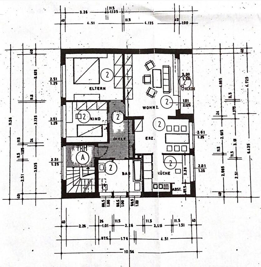 3,5 Zimmer Wohnung - 85qm in der 1. Etage in BocholtStenern zimmer