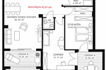 Etagenwohnung Albstadt Gemarkung Onstmettingen - 3 Zimmer, 83 m&sup2;, 950&euro; | Angebot:25182168