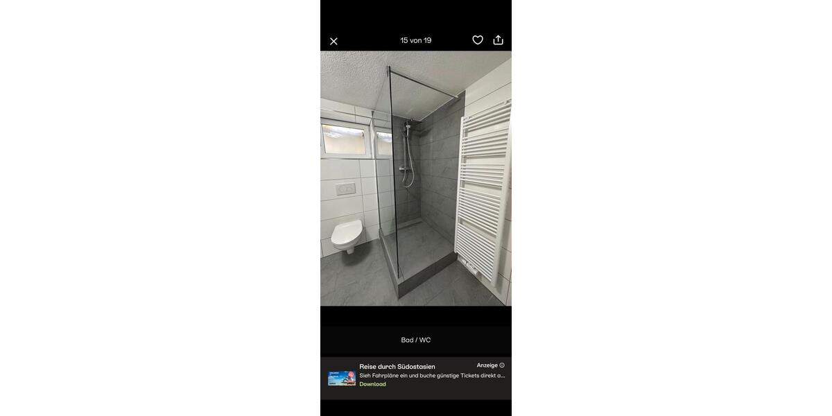 Erdgeschoßwohnung Aalen Ebnat - 1.5 Zimmer, 61 m&sup2;, 750&euro; | Angebot:26540025