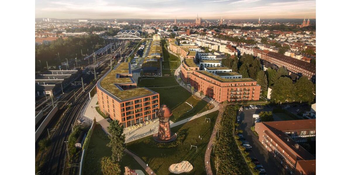 Etagenwohnung Lübeck Sankt Lorenz Nord - 2 Zimmer, 48 m&sup2;, 845&euro; | Angebot:26660310