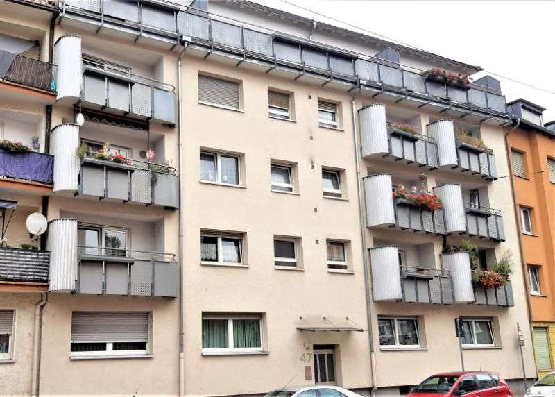 Etagenwohnung Pforzheim Innenstadt - 2 Zimmer, 49 m&sup2;, 497&euro; | Angebot:27175376