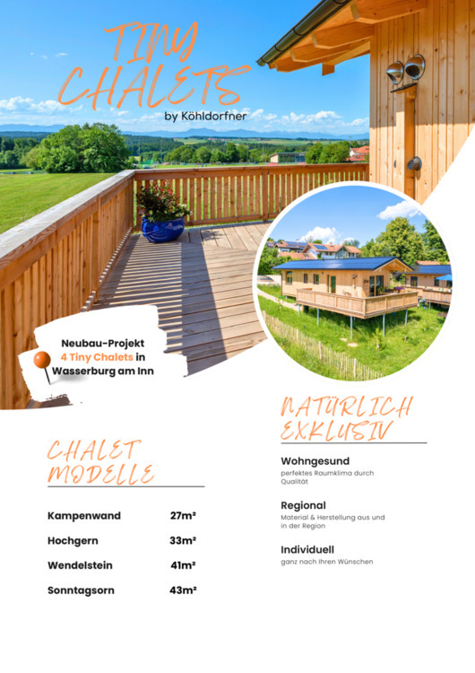Tiny Haus House Charlet Grundstück kaufen verpachten pachten
