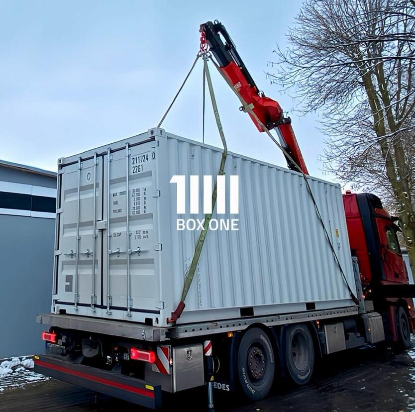 ✅ 20 Fuß Seecontainer | BOX ONE | Container | Lagercontainer | alle Farben