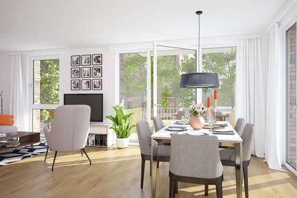 Wohnung zum Mieten in Bremen 1.252,65 € 83.51 m² 3 zimmer