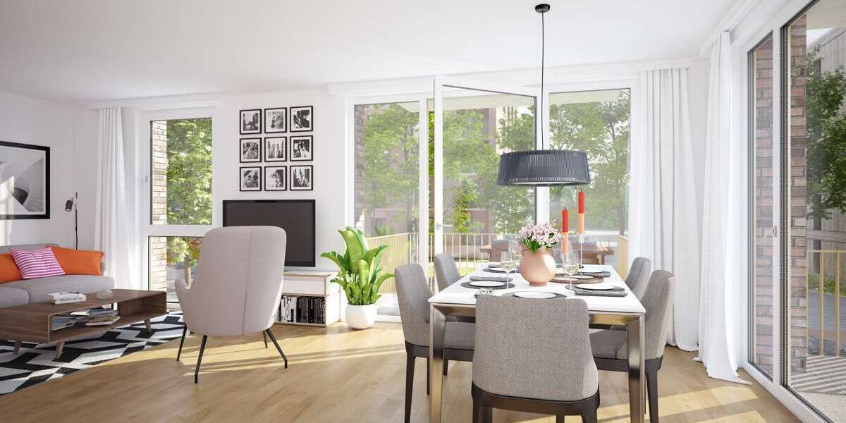 Wohnung zum Mieten in Bremen 1.252,65 € 83.51 m² 3 zimmer