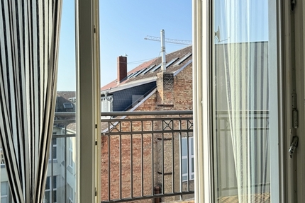 Wohnen mit Weltkulturerbe: 2-Zimmer-Wohnung mit Balkon, Fahrstuhl & Ausblick - Wohnung Schwerin Altstadt | Angebot:26614880