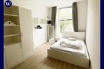 Möbliertes WG-Zimmer in 2erWG: moderne, helle Ausstattung, guter Schnitt, WohnkücheEinbauküche zimmer