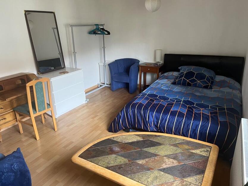 Großes Zimmer in 2er WG, voll-möbliert, 6-9 Monate