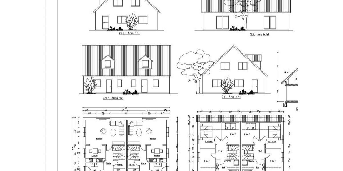 Doppelhaushälfte Blomberg - 9 Zimmer, 95 m&sup2;, 1.300&euro; | Angebot:26241998