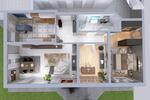 Terrassenwohnung Donaueschingen - 3 Zimmer, 85 m&sup2;, 890&euro; | Angebot:26672292