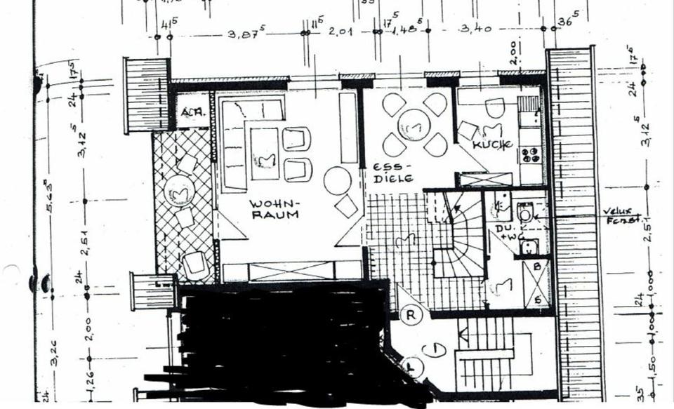 Maisonettewohnung im oberen Wieterviertel zu vermieten 3 zimmer