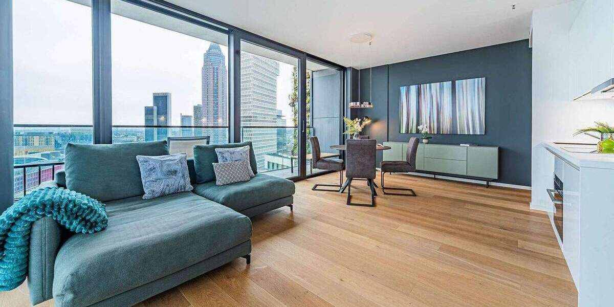 Etagenwohnung Frankfurt am Main Gallus - 2 Zimmer, 62 m&sup2;, 2.670&euro; | Angebot:25240061