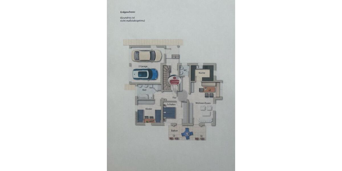Helle 3-Zimmer Wohnung im EG mit Balkon, 89 m² 3 zimmer