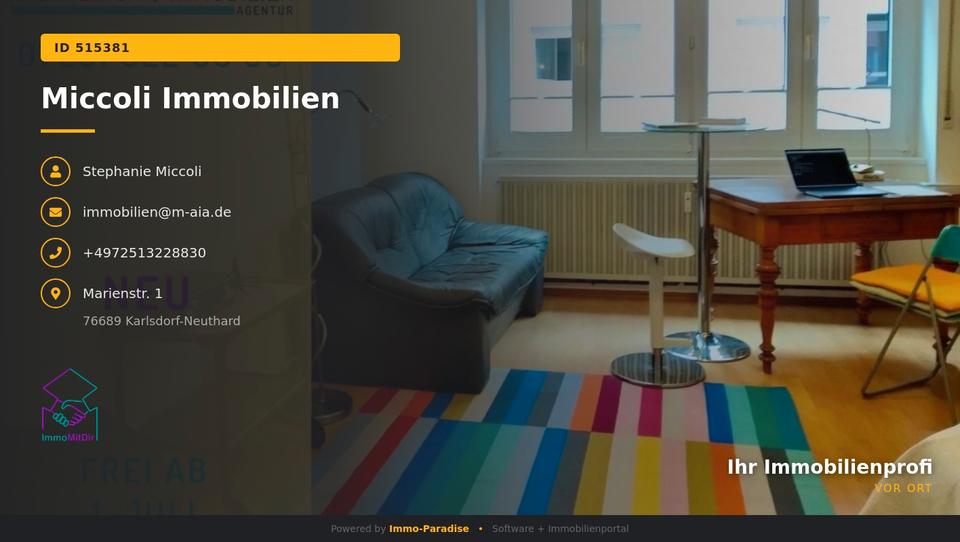 Gewerbeobjekt Karlsruhe Innenstadt-Ost - 520&euro; | Angebot:26624940