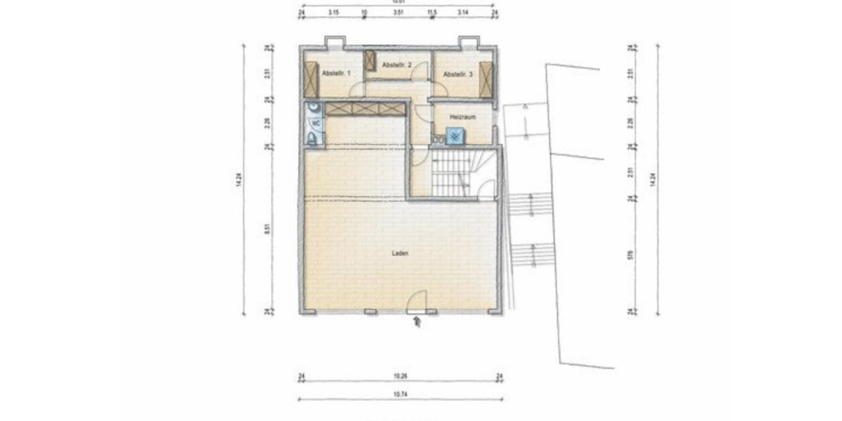 Gewerbeobjekt Möckmühl - 840&euro; | Angebot:24749343