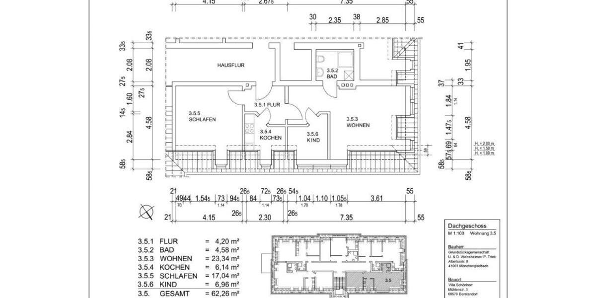 Dachgeschoßwohnung Grünhainichen - 3 Zimmer, 55 m&sup2;, 240&euro; | Angebot:12497011