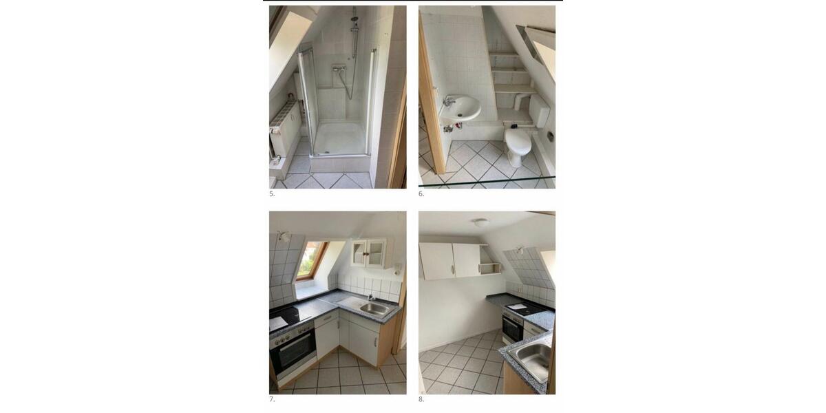 Dachgeschoßwohnung Hohenlockstedt - 1.5 Zimmer, 33 m&sup2;, 475&euro; | Angebot:24768453