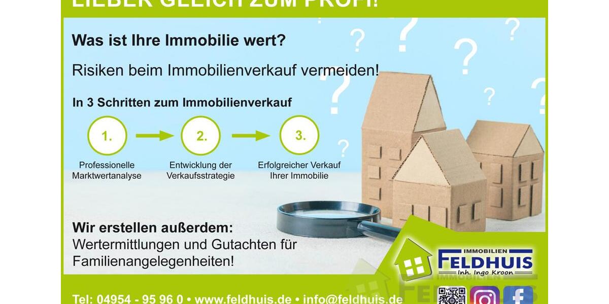 Einfamilienhaus Moormerland - 5 Zimmer, 117 m&sup2;, 790&euro; | Angebot:25148513