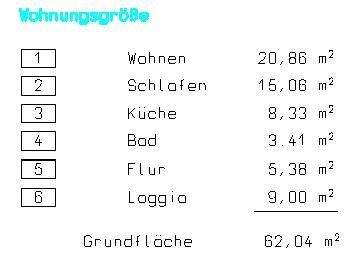 Etagenwohnung Bautzen - 2 Zimmer, 54 m&sup2;, 329&euro; | Angebot:25881090
