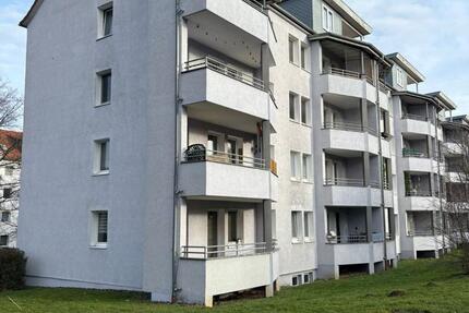 Balkonwohnungen im Wohngebiet 