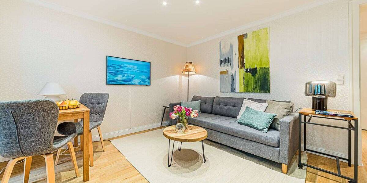 Etagenwohnung Frankfurt am Main Sachsenhausen - 2 Zimmer, 45 m&sup2;, 1.690&euro; | Angebot:26127407