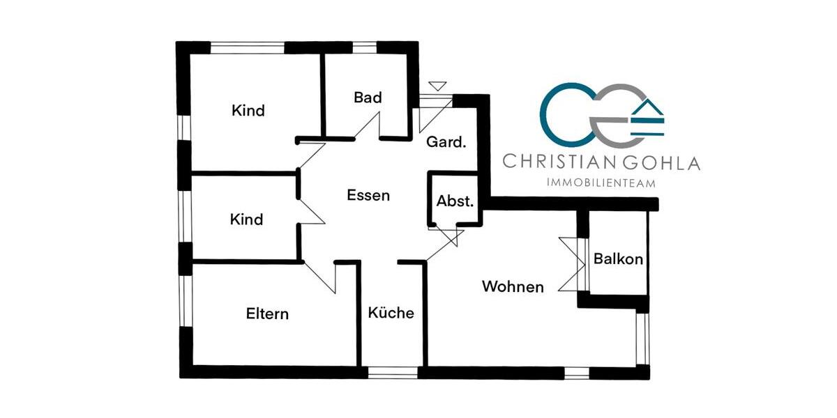 Großzügige 4-Zimmer-Wohnung in zentraler Lage von Marklohe! 4 zimmer