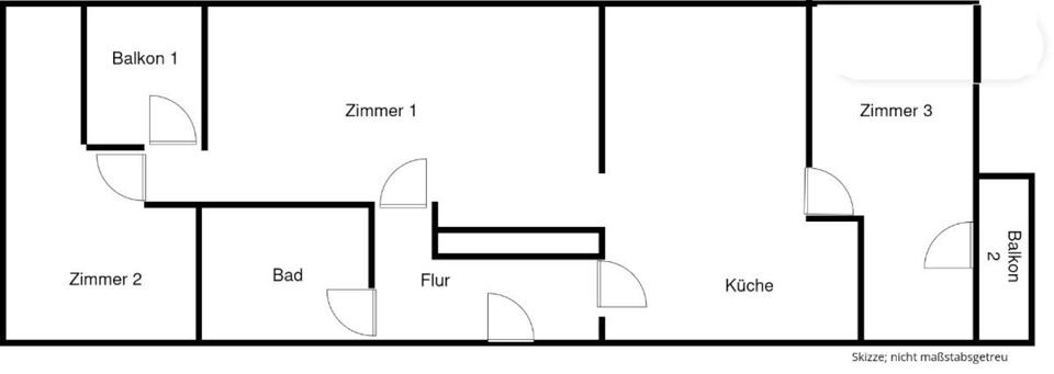 Wohnen auf Zeit Göttingen Oststadt - 2 Zimmer, 46 m&sup2;, 894&euro; | Angebot:26204686
