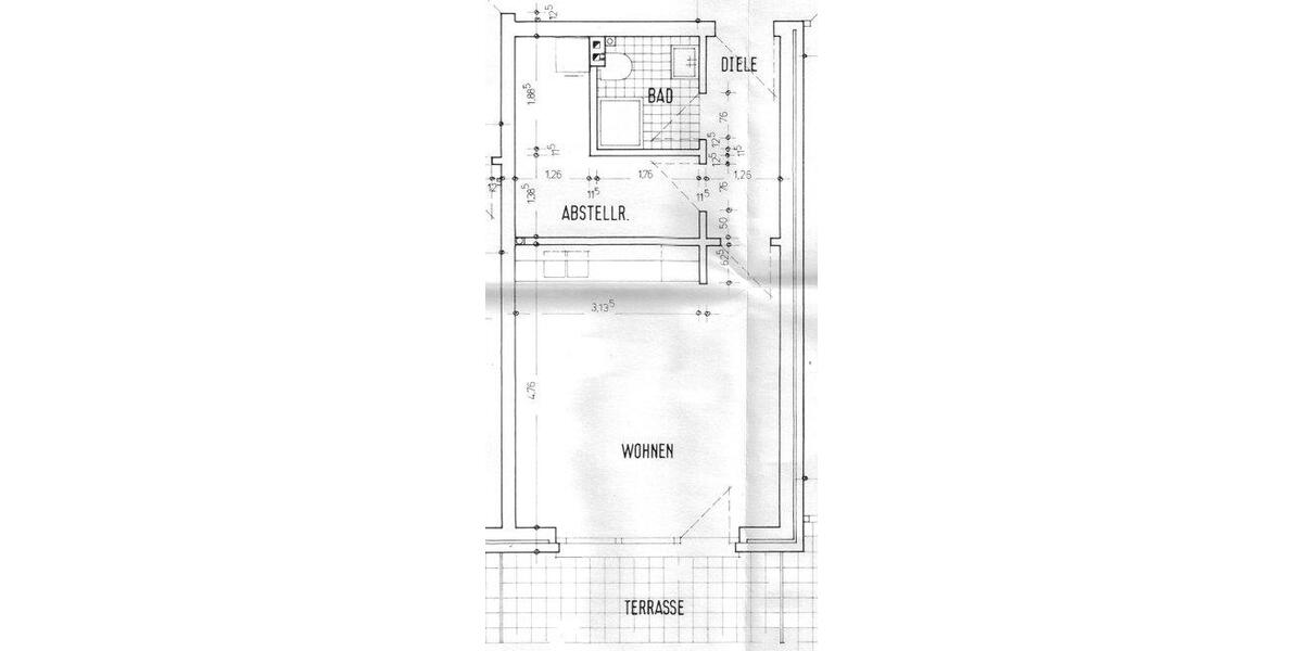 Etagenwohnung Wilhelmshaven Aldenburg - 1 Zimmer, 40 m&sup2;, 390&euro; | Angebot:22625682