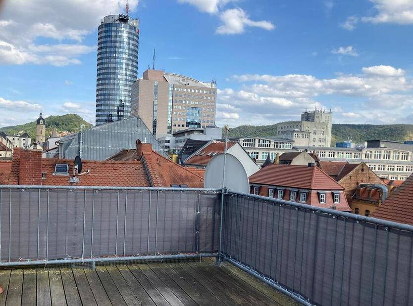 Maisonette mit schöner Dachterrasse im Jenaer Zentrum