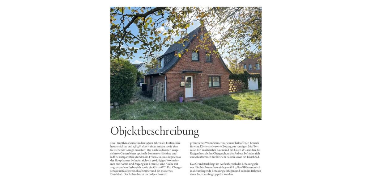 Etagenwohnung Niebüll - 3 Zimmer, 66 m&sup2;, 1.100&euro; | Angebot:23914095