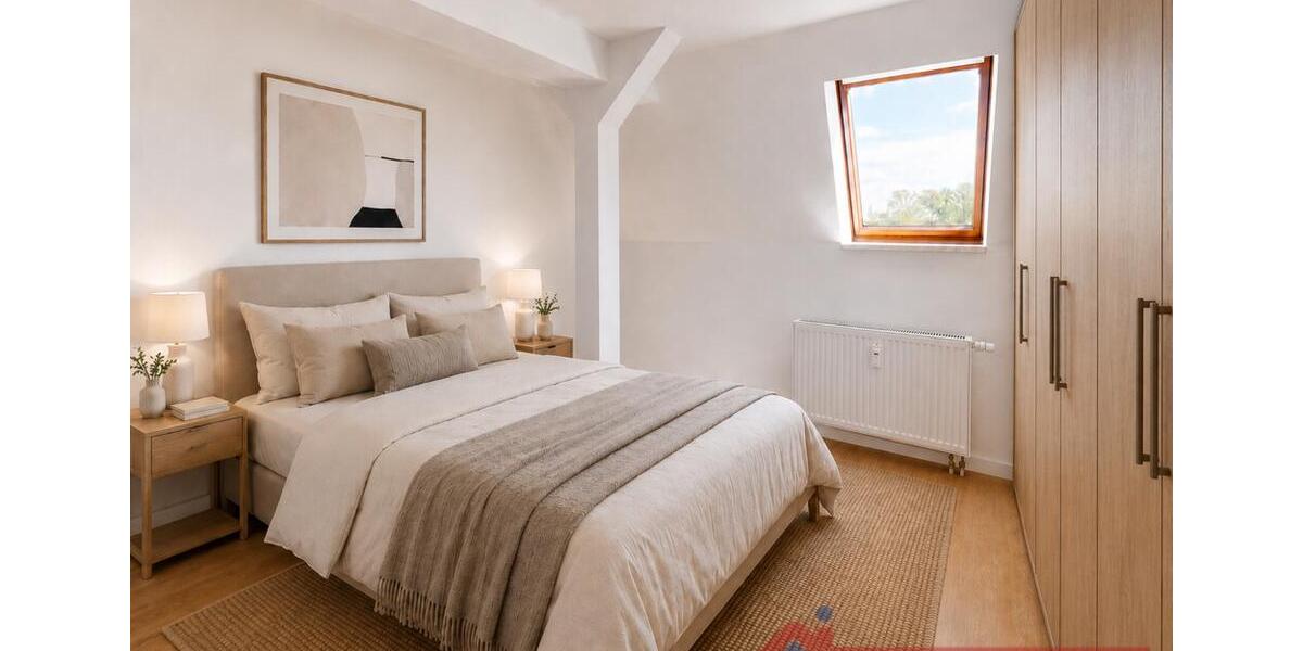 Dachgeschoßwohnung Magdeburg Beyendorf-Sohlen - 2 Zimmer, 52 m&sup2;, 416&euro; | Angebot:26660656