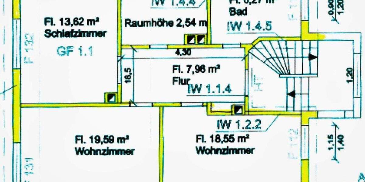 Schnuckelige 3-Raum-Wohnung im 3-Familien-Haus Schmalkalden, Einbauküche, zentrumsnah & im Grünen 3 zimmer