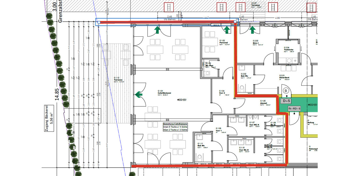 CaféBistroBackhaus Erstbezug in atraktiver Lage. Keine Makler Provision! zimmer