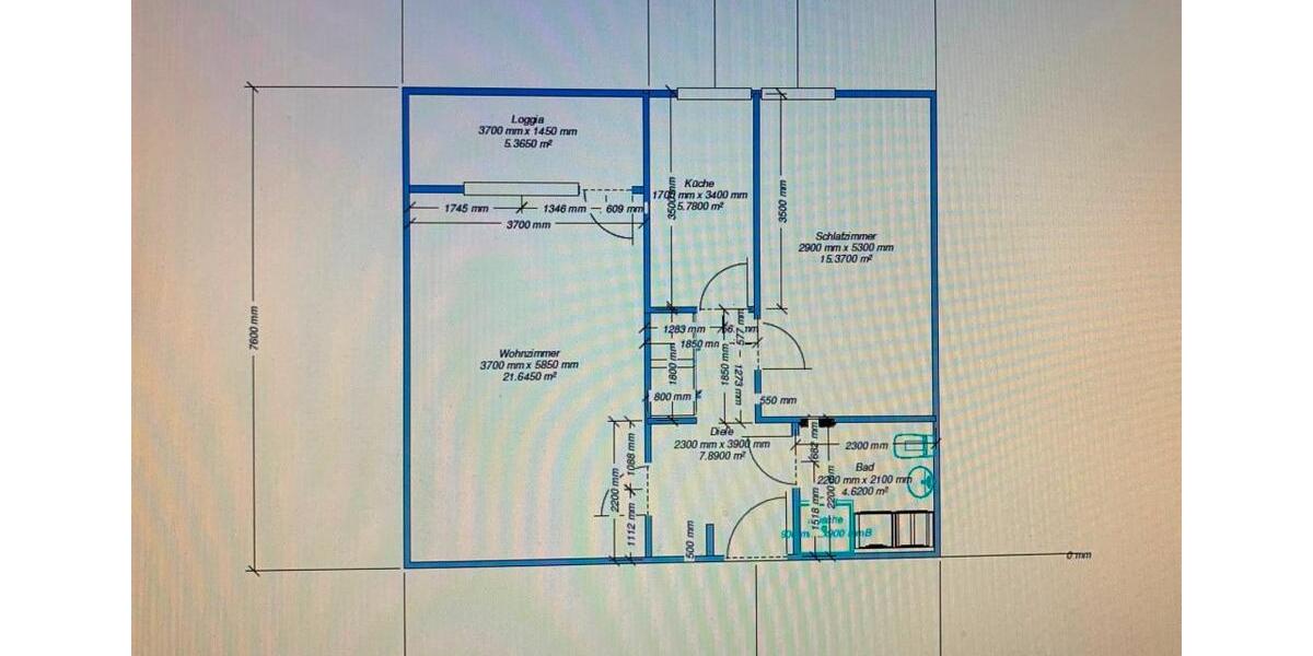 Etagenwohnung Solingen Mitte - 2 Zimmer, 57 m&sup2;, 462&euro; | Angebot:26262972