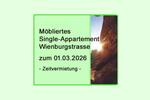 Möbliertes Appartement ideal für Studenten oder Wochenendfahrer 1 zimmer